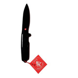 Cuchillo Comando Para Entrenamiento Aluminio Macizo Black