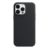 Capa Leather Case Com Magsafe Para iPhone 11 Ao 14 Pro Max