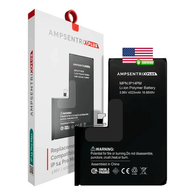 Bateria Ampsentrix Autoprogramada Para Iphone 14 Pro Max | Envío gratis