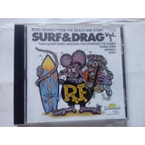 Cd Surf & Drag Vol.1 Garage Rock Surf Rat Fink Perfeito Esta