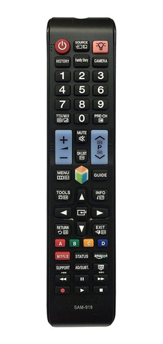 Control Pantalla Samsung Smart Tv Botón 3d Incluye 4 Pilas
