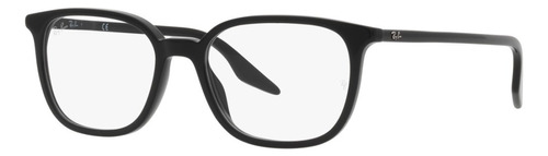 Armação De Grau Retangular Ray-ban Original Rb5406 Preto