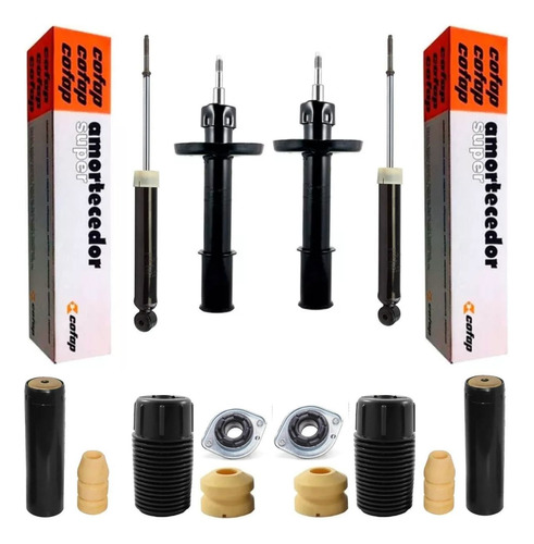 Kit 4 Amortecedor Cofap Orig Corsa Celta Prisma Classic +kit