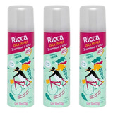  Shampoo A Seco Belliz Ricca Menta C/3 50ml