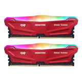 ?ddr4 Ram? Gigastone Red Rgb Game Turbo Desktop Ram 16gb 288