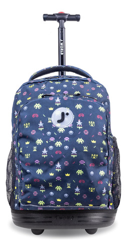 J World New York Sunny Mochila Con Ruedas Para Niños Y Adult