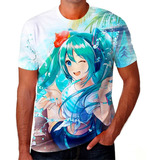 Camiseta Camisa Hatsune Miku Anime Mangá Envio Rapido 28