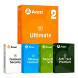 Antivirus Avast Ultimate | 2 Dispositivos | Código Global