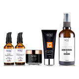 Kit  Vitamina C Pura- Hialuronico - Retinol - Ferulic - Gel 