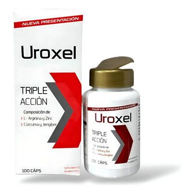 Uroxel L-arginina Presentación Suplemento 100 Caps Sabor Sin Sabor | Envío gratis