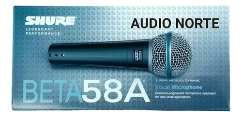 Microfono Shure Beta 58a Súper Cardio Dinamico