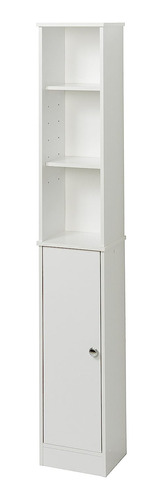 Linen Tower, Mueble Estantería Baño, Blanco