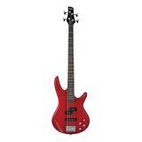 Bajo Electrico 4 Cuerdas Activo Ibanez Gio Gsr200tr Rojo