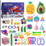 45pcs 2022 Calendario De Adviento Navidad Figetsss Fidget To