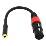 Cable De Micrófono Xlr Mini Jack Stereo Mini Jack De 3.5 Mm