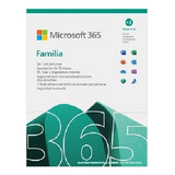 Microsoft 365 Family - Licencia (1 Año) - Hasta 6 Personas