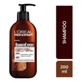 Shampoo L'oréal Paris Men Expert Para Barba, Rostro Y Cabello 200ml