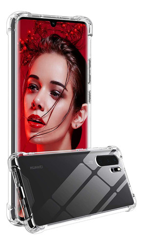 Leyi Funda Huawei P30 Pro, Transparente Shockproof Carcasa H