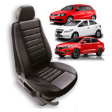 Pack 3 Fundas Cubre Asiento Cuero Auto Cronos Trend Onix