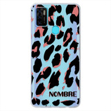 Funda Zte Antigolpes Animal Print Personalizada Tu Nombre