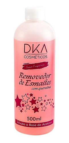 500ml Removedor De Esmalte Dka Cosméticos