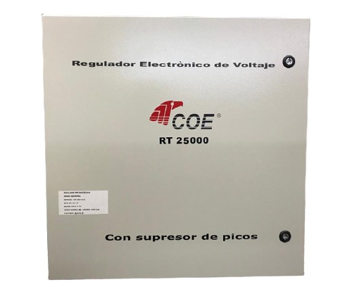 Regulador De Voltaje 4 Kva,bifásico, 220v, 2 Años G