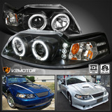 Par Faro Negro Led Ford Mustang Svt 2000 5.4l