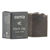 Jabon Facial De Arcilla Negra De Osmia Organics