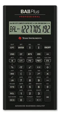 Calculadora Texas Ball Plus Professional