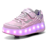 Zapatillas Deportivas Infantiles Con Luces Led