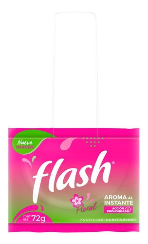 Pastilla Sanitaria Flash Aroma Floral 72g