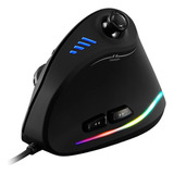 Mouse Zelotes C18 Ergonómico Rgb Joystick + Programable