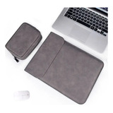 Funda De Cuero Para Portátil Macbook Air Pro 13 14 15 Pulgad