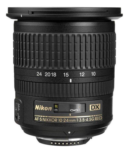 Nikon. Lente Con Zoom De 10 a 24 milímetros F/3.5-4.5 g.