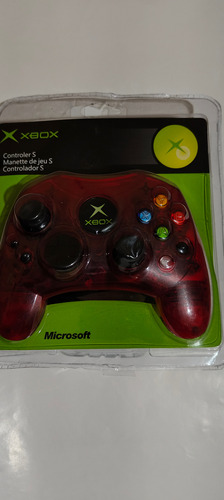 Control Compatible Con Xbox Clásico Sellados Transparentes