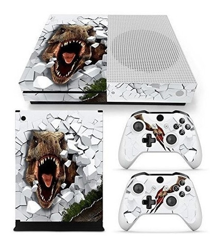 Zoomhit Xbox One S Sticker Calcomania Piel Calcomania Trex D