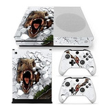 Zoomhit Xbox One S Sticker Calcomania Piel Calcomania Trex D