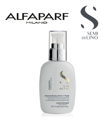 Alfaparf Semi Di Lino Diamond Leave In Fluido All In One 125 Ml Fluído Multifuncional