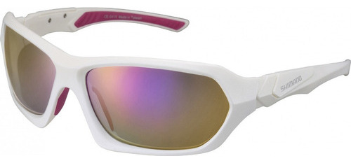 Lentes Ciclismo Mujer Shimano Polarizados S41x Bici Bora Color Blanco Color Principal Blanco