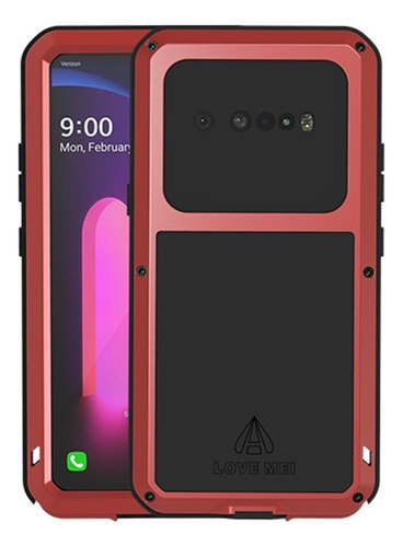 Para Funda De Metal Para LG V60 Thinq 5g Love Mei