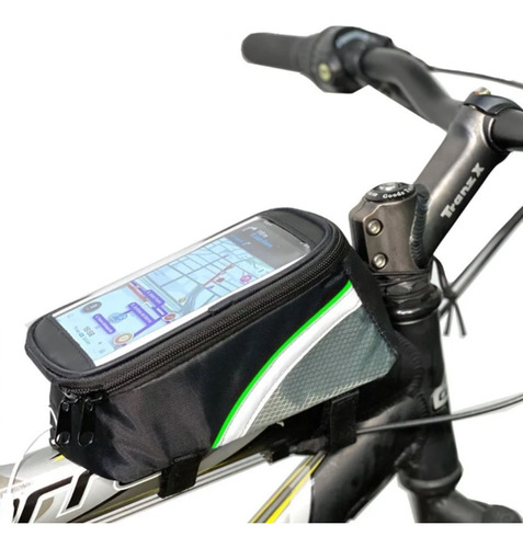 Bolsa Porta Celular Acessórios Suporte Case Para Bicicleta 