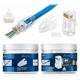 Everest Media Solutions Rj45 Cat6/6a Pass Through Connectors