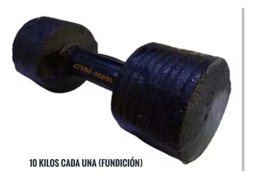 Mancuernas 10 Kilos C/u