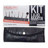 Heburn Profesional Set  493 Maquillaje Lujo Marta 7 Pinceles