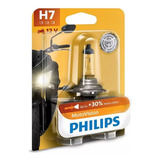 Lampara Philips H7 Moto Amarilla Motovision Halogena Nolin