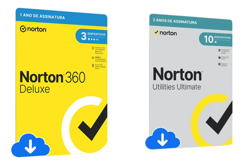 Norton 360 Antivírus Deluxe 3 Disp 12m+utilities 10 Disp 24m