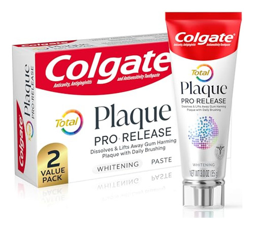 Herramientas Dentales Colgate Total Plaque Pro Release Pasta