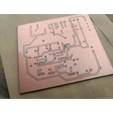 Pcb En Pertinax Simple Con Contac Flux