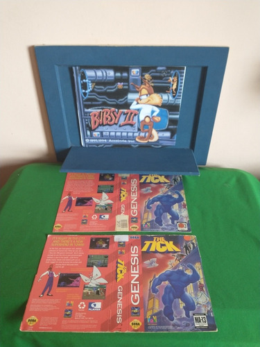 Mega Drive Genesis The Tick Caixa Recortada Original