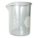 Vaso De Precipitados Kimax 10ml Con Pico Sin Graduar Borosil